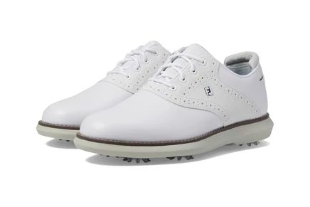 Детские гольф-туфли FootJoy Junior Traditions, белые