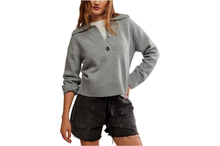 Свитер Free People Trading Up Polo