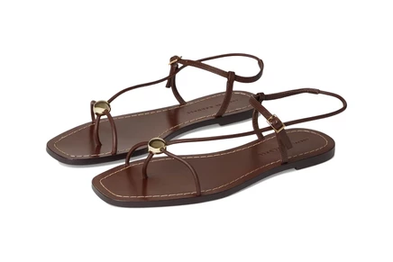 Сандалии Loeffler Randall Lara Strappy Flat Sandals With Ball
