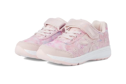 Кроссовки для девочек Stride Rite SR Lighted Glimmer с подсветкой, бледно-розовые