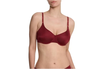 Женский бюстгальтер Natori Liquid Full Fit, тёмно-красный