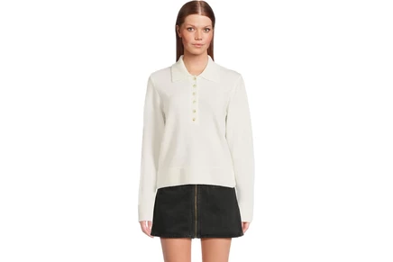 Свитер Michael Stars Margie Polo Sweater