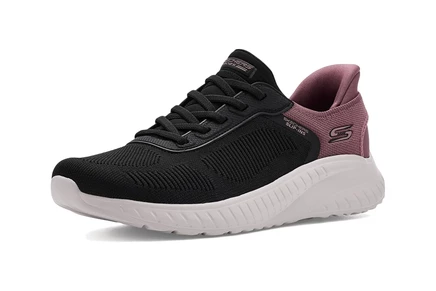 BOBS from SKECHERS Squad Chaos - Current Muse black mauve