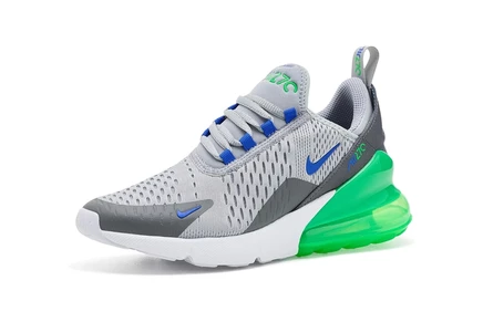 Кроссовки для детей Nike Air Max 270, серые с синим