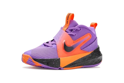 Детские кроссовки Nike Team Hustle D 12 SE, фиолетовые