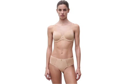 Chantelle Romance Lightweight T-shirt Bra nude blush