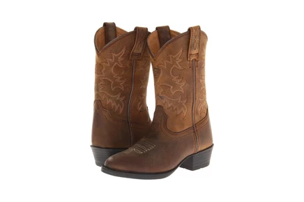 Детские вестерн-ботинки Ariat Kids Heritage Western, коричневые
