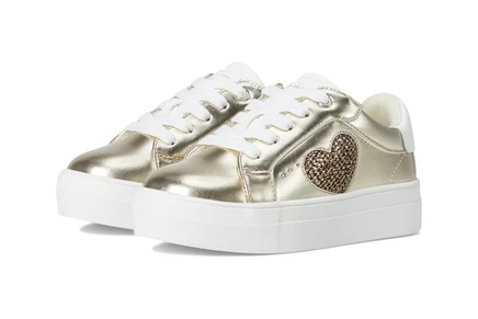 Кроссовки Kurt Geiger London Kids Mini Luckson Heart (Toddler)