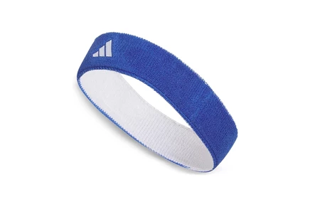 Унисекс-повязка Adidas Interval, синяя/белая