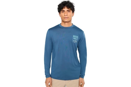 Плавки Quiksilver Gradient Tuna Long Sleeve Surf Tee