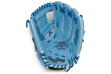 Детская перчатка Rawlings Select Lite, Бишетт, голубая/синяя