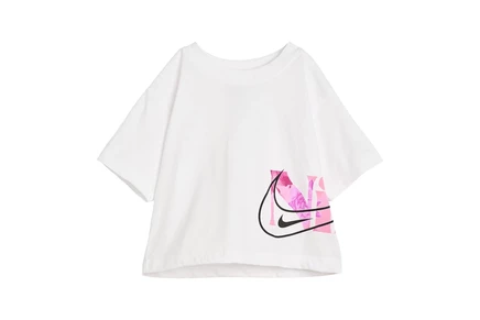 Детская футболка Nike Kids Move with Nature, белая