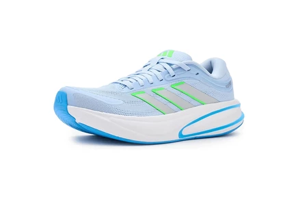 Женские кроссовки Adidas Response 2, голубые/серебристые/лайм