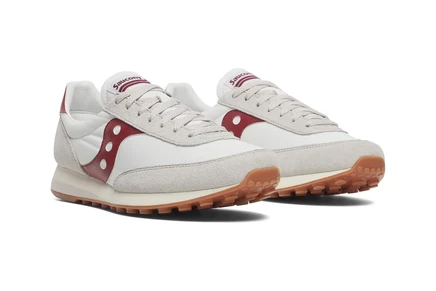 Кроссовки Saucony Originals Trainer 80, бело-маруновые