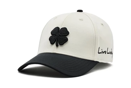 Унисекс кепка Black Clover Premium Clover 175 с 3D-вышивкой, ваниль/черный