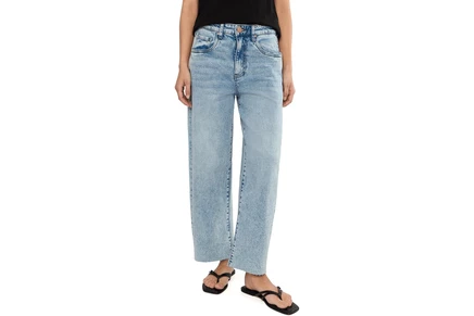 Джинсы KUT from the Kloth Petite Gwen High-Rise Slouchy Wide Leg