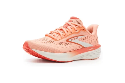 Женские кроссовки Brooks Launch 12, персиково-кремовые