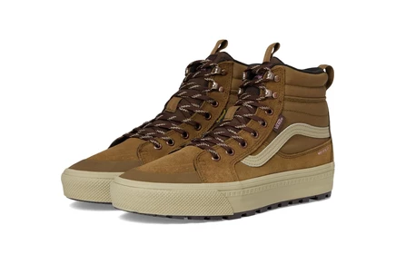 Женские кеды Vans MTE SK8-Hi водонепроницаемые, коричнево-розовые
