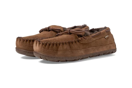 Мужские мокасины L.L.Bean Wicked Good из овчины, коричневые