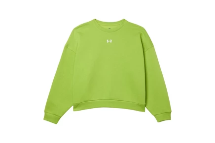 Женский свитшот Under Armour Kids Rival Fleece Oversized Crew (Big Kid)