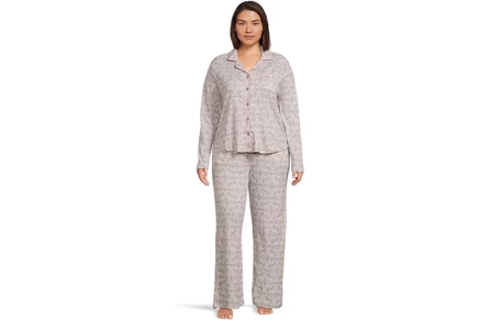Пижама Karen Neuburger Plus Novelty Long Sleeve Girlfriend Pajama Set