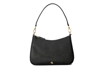 Женская сумка LAUREN Ralph Lauren Crosshatch Leather Medium Danni Shoulder Bag