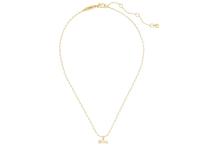 Унисекс мини-подвеска Kate Spade New York Libra, золотистая