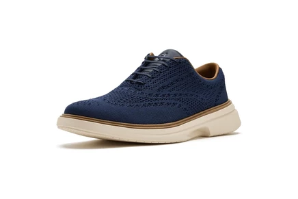 Мужские оксфорды Cole Haan Originalgrand Wingtip, темно-синий/бежевый