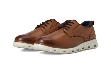 Мужские оксфорды Johnston & Murphy Jenkins Plain Toe, коричневые