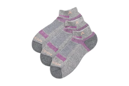 Wigwam Ultra Cool-Lite Low 3-Pack pewter