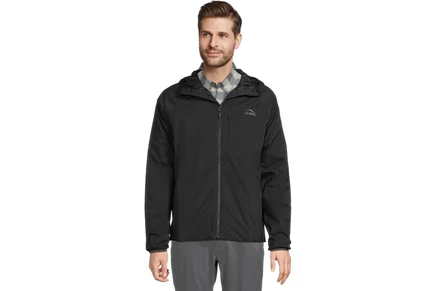 Мужская куртка-худи L.L.Bean Primaloft Packaway Air, черная