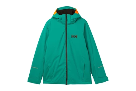 Helly Hansen Kids Quest Ski Jacket signal green