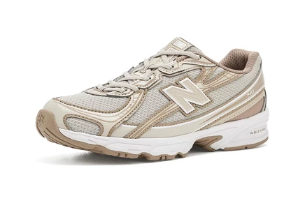 Детские кроссовки New Balance 740, серо-бежевые