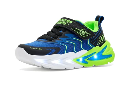 Мужские кроссовки SKECHERS KIDS Flex-Glow Ultra 400141L (Little Kid/Big Kid)