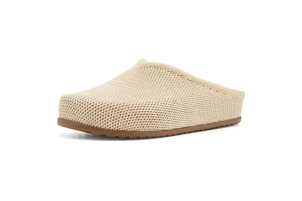 pelican raffia-knit