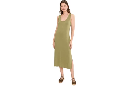 Платье Tommy Bahama Drapey Ponte Sleeveless Midi Dress