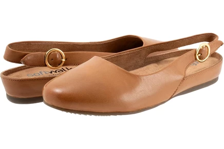 Женские балетки Softwalk Sandy, коричневые