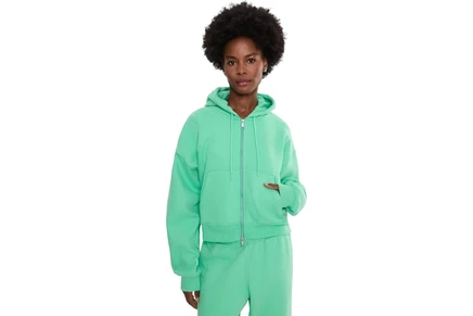 Женская толстовка Beyond Yoga Luxefleece Hooded Full zip Jacket