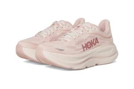 Женские кроссовки Hoka Bondi 9 rose latte/rose cream