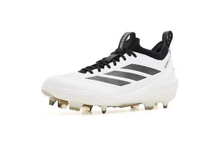 Мужские бейсбольные бутсы Adidas Impact 2.0, бело-черные