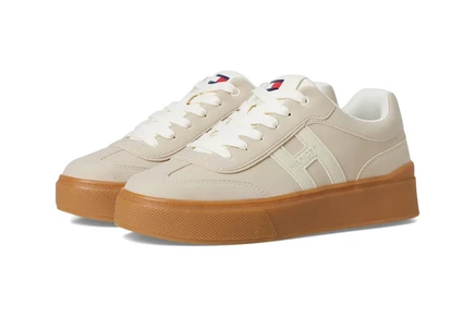 Женские кроссовки Tommy Hilfiger T-Celmi light natural multi