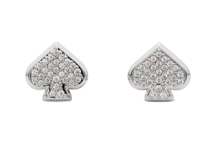 Серьги Kate Spade New York Everyday Spade Pave Studs