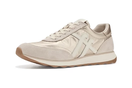 Женские кроссовки FitFlop Retro-Q FF, серебристые