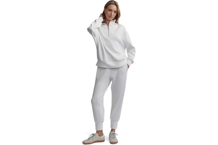 Женский свитшот Varley Hawley 1/2 Zip Sweat
