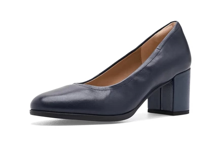 Женские туфли Clarks Freva 55 Court, темно-синие