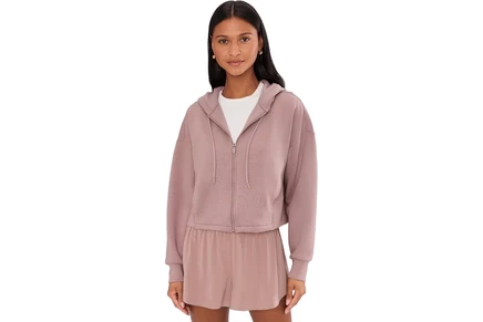 Женский свитшот Beyond Yoga Softspring Full Zip Hooded Jacket