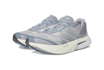 Женские кроссовки adidas Running Adizero Boston 13 Running Shoes halo silver/silver metallic/blue