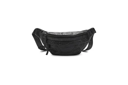 Сумка через плечо Free People Ana Adorned, черная