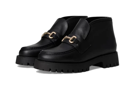 Steve Madden Leon black leather