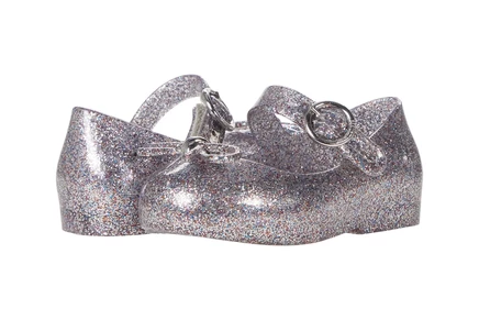 Mini Melissa Sweet Love BB (Toddler/Little Kid) silver glitter